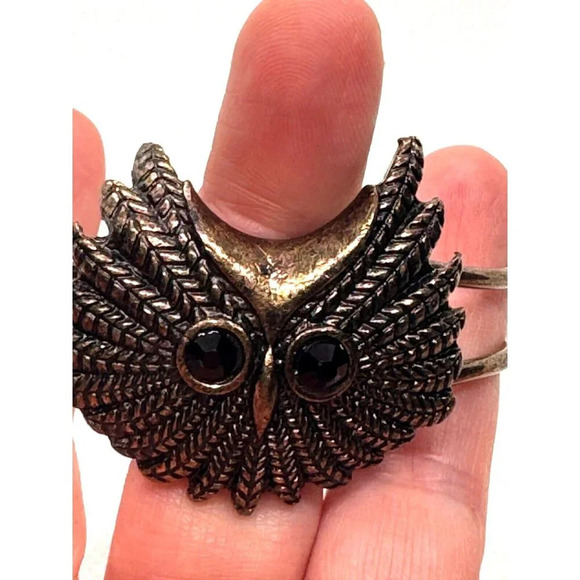 Bronze owl bracelet - Picture 6 of 6